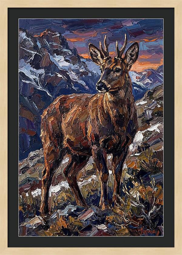 Huemul Amidst Natures Splendor