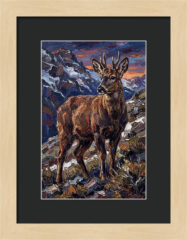 Huemul Amidst Natures Splendor