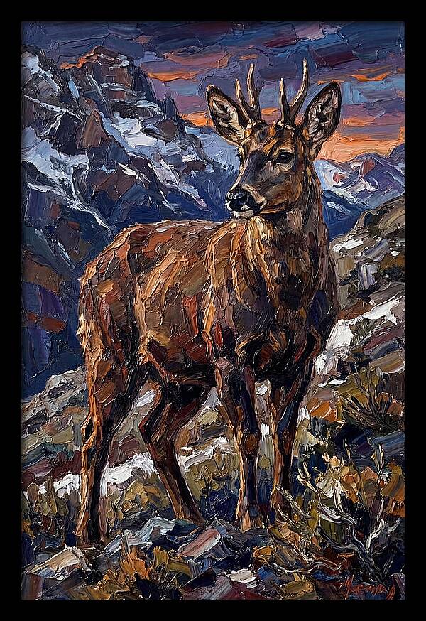 Huemul Amidst Natures Splendor