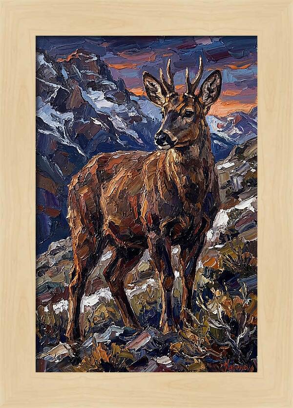 Huemul Amidst Natures Splendor