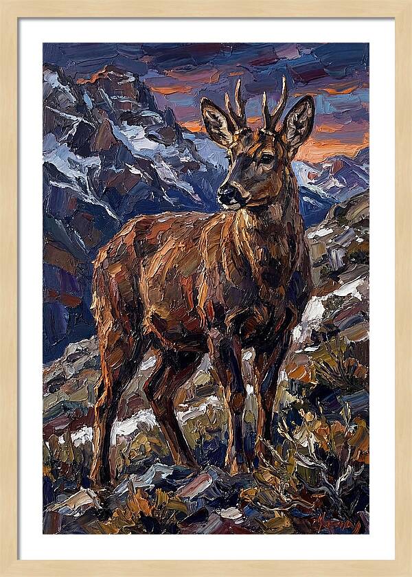 Huemul Amidst Natures Splendor