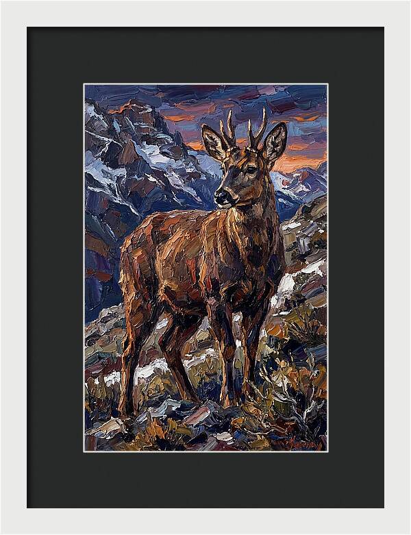 Huemul Amidst Natures Splendor