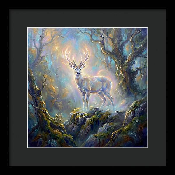 Huemul In Enchanted Forest