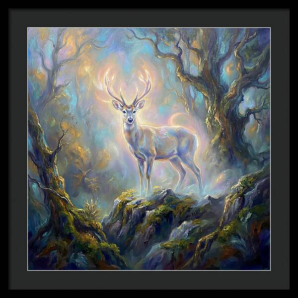 Huemul In Enchanted Forest