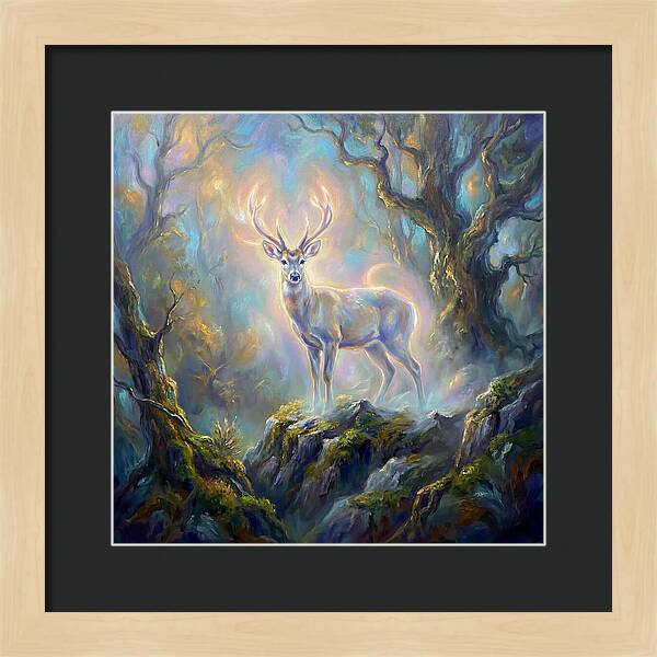 Huemul In Enchanted Forest