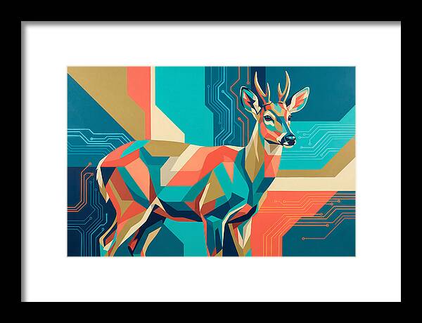 Huemul In Geometric Harmony
