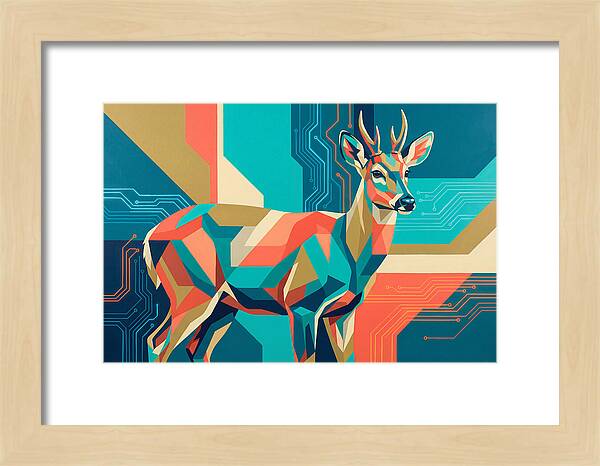 Huemul In Geometric Harmony