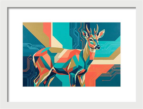 Huemul In Geometric Harmony