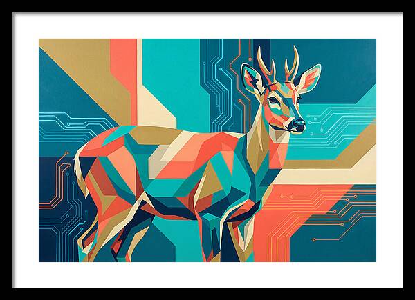 Huemul In Geometric Harmony