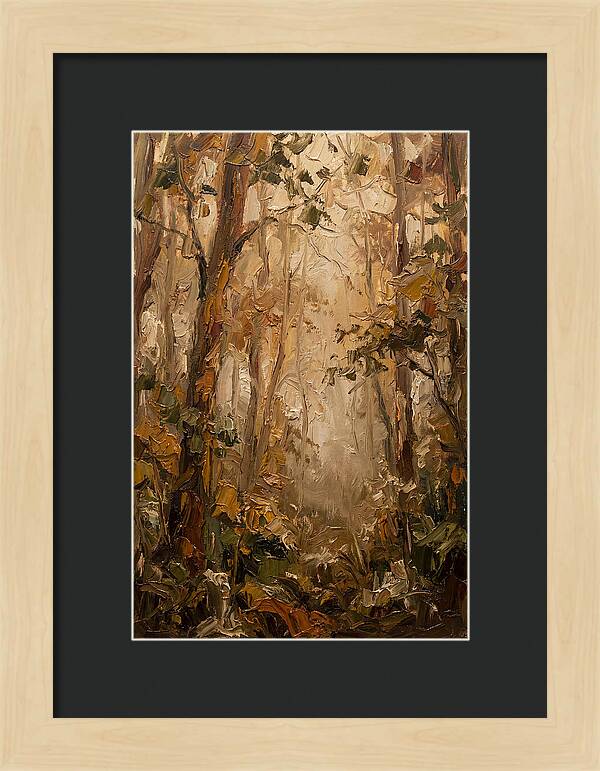 Humid Mist In Forest