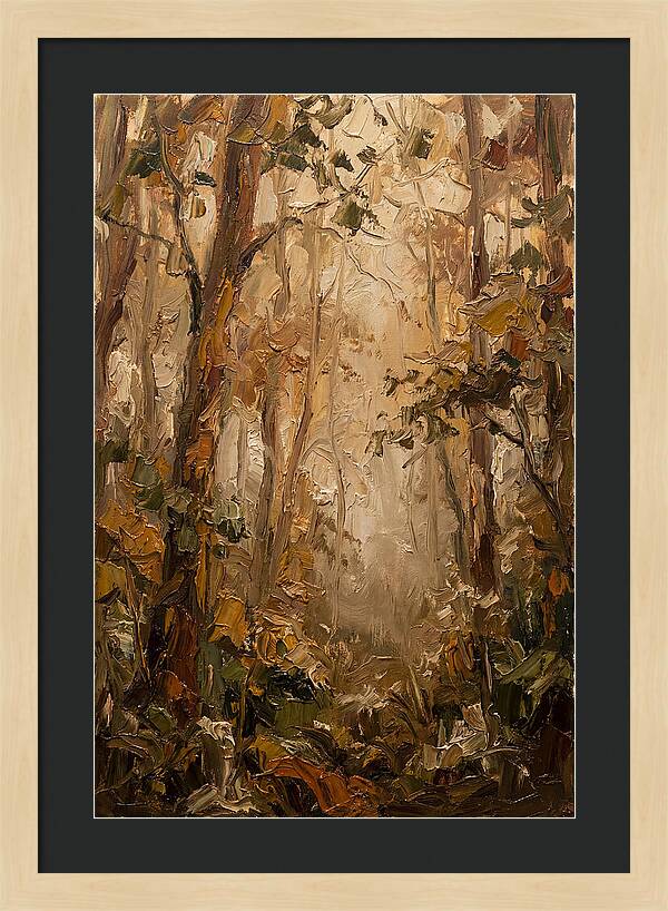 Humid Mist In Forest