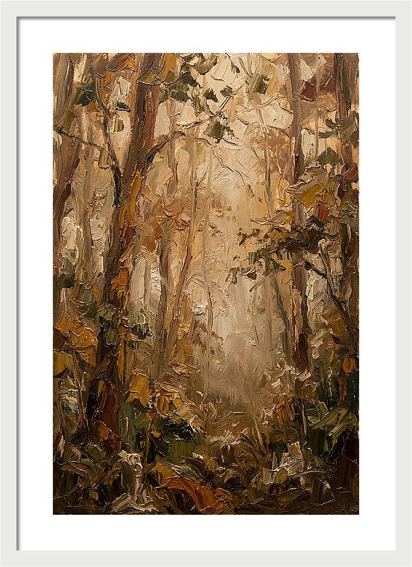 Humid Mist In Forest