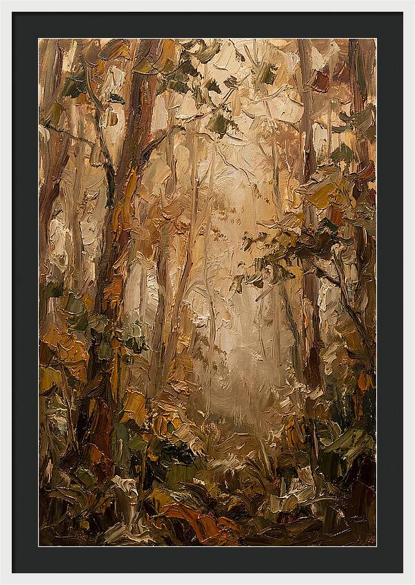 Humid Mist In Forest