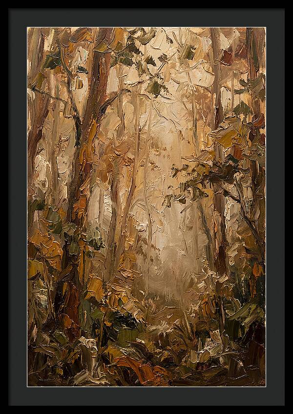 Humid Mist In Forest