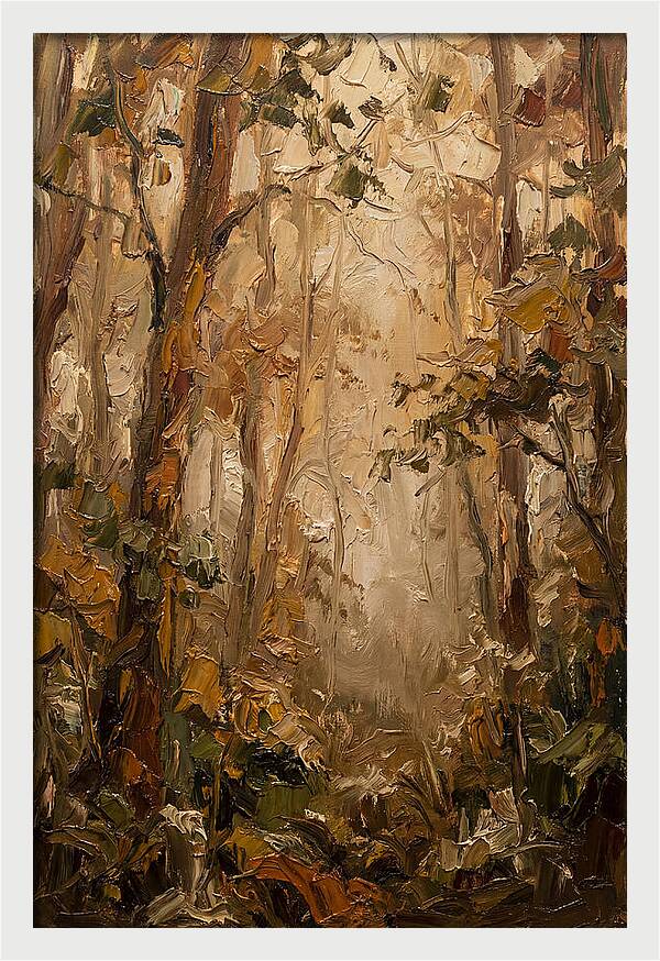 Humid Mist In Forest
