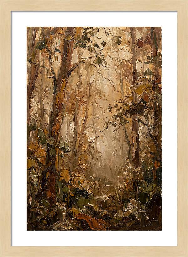 Humid Mist In Forest