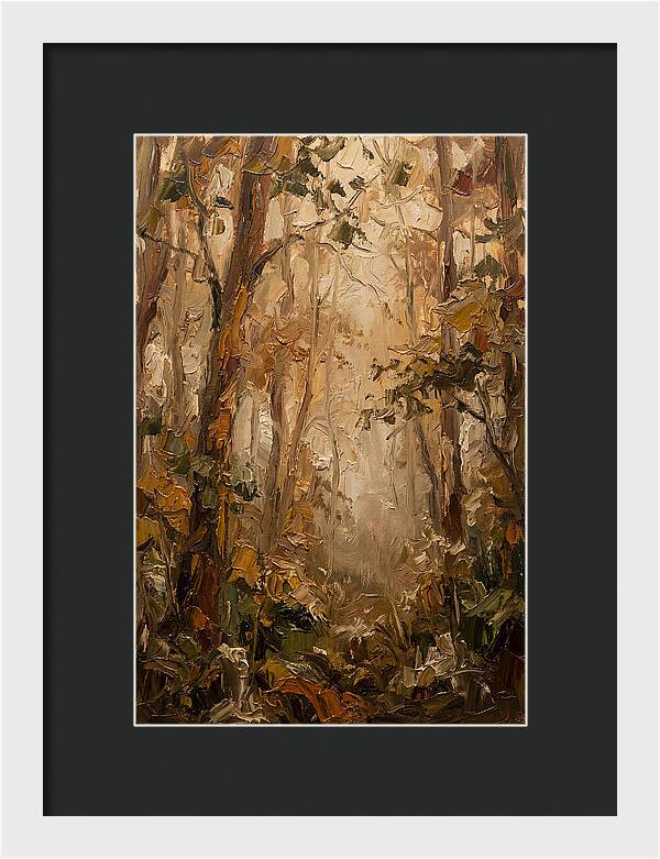 Humid Mist In Forest