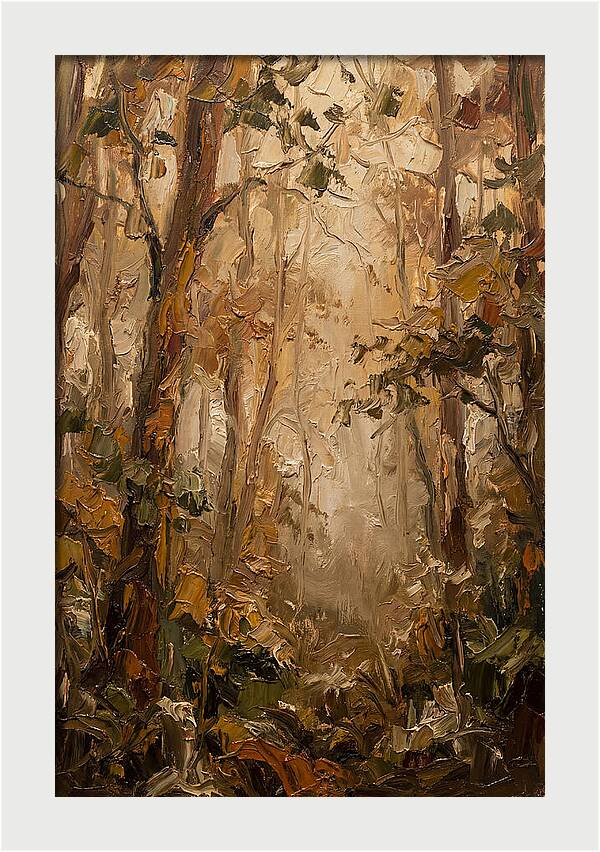 Humid Mist In Forest