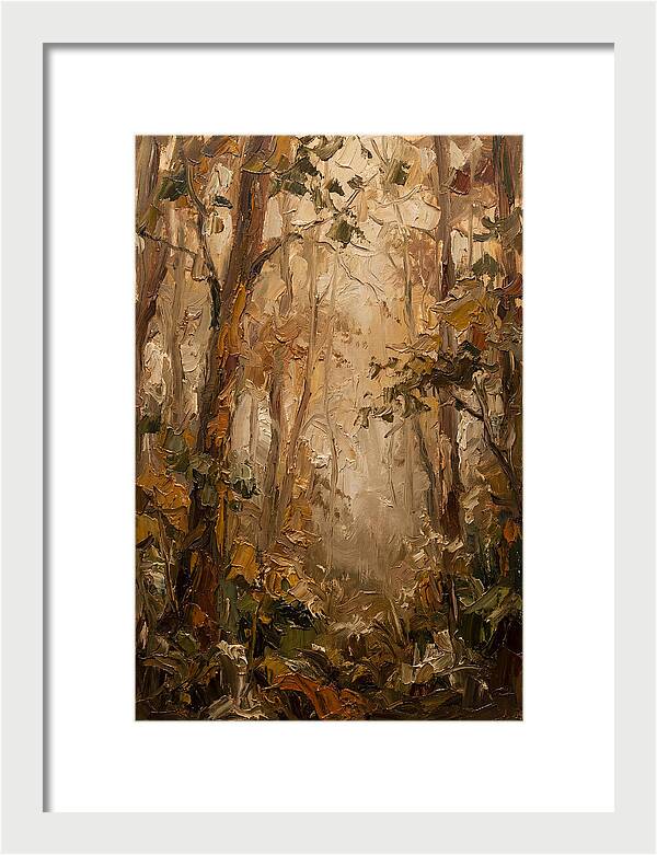 Humid Mist In Forest