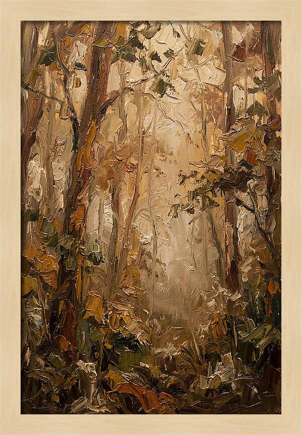 Humid Mist In Forest
