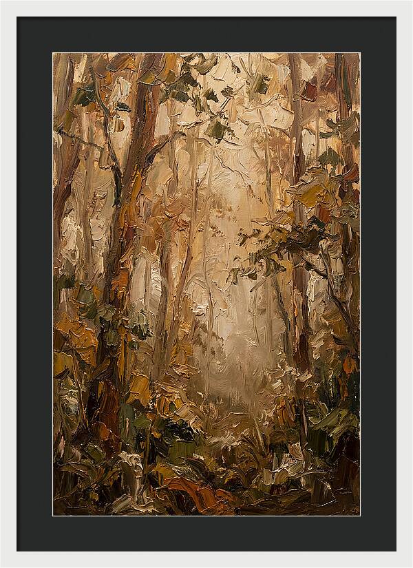 Humid Mist In Forest