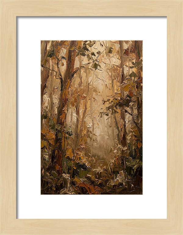 Humid Mist In Forest