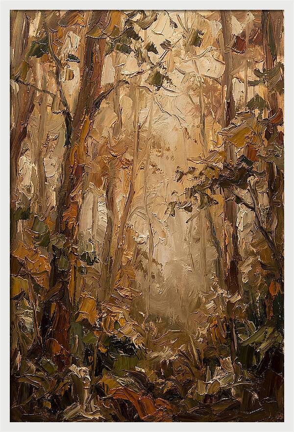 Humid Mist In Forest
