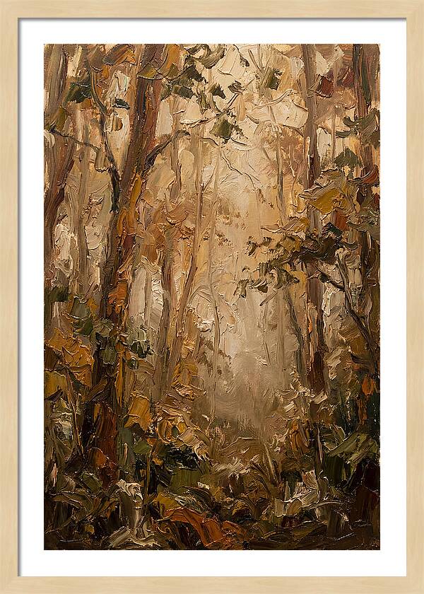 Humid Mist In Forest