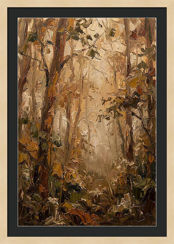 Humid Mist In Forest