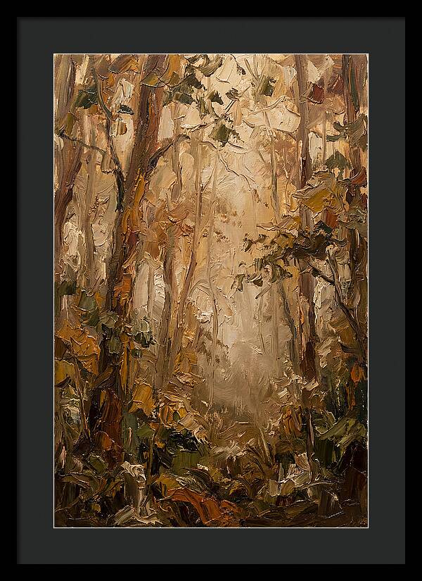 Humid Mist In Forest