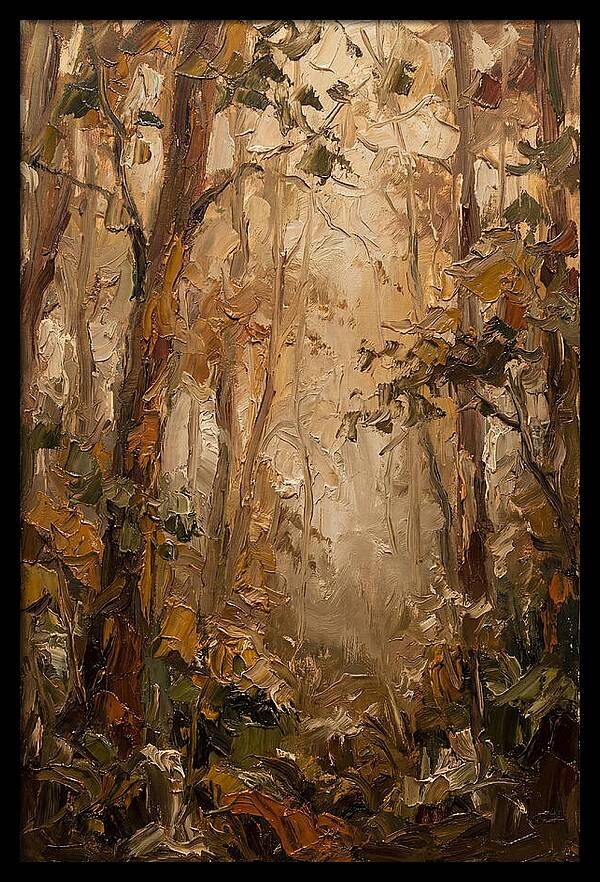 Humid Mist In Forest