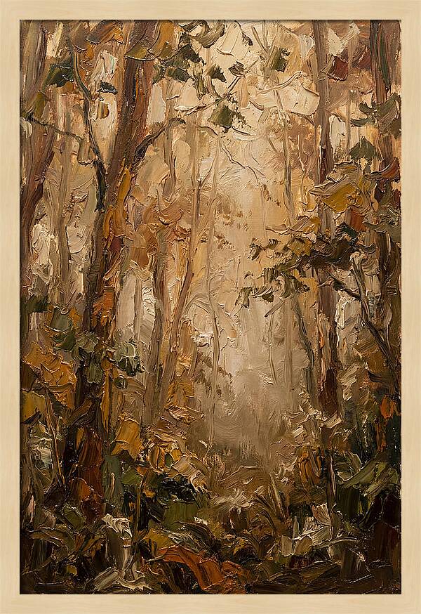 Humid Mist In Forest