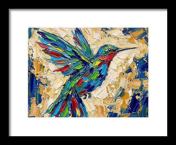 Hummingbird In Vibrant Colors