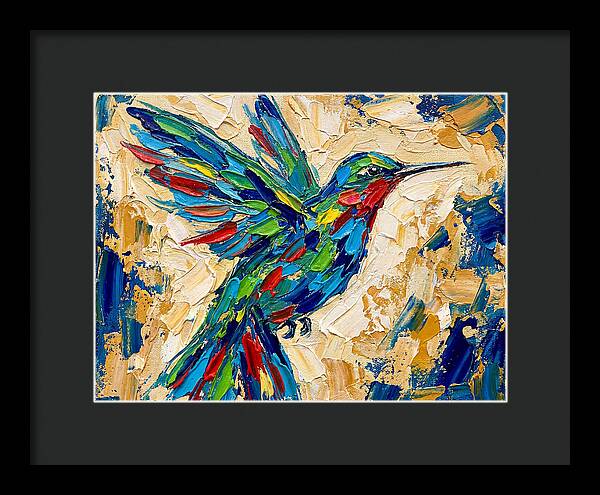Hummingbird In Vibrant Colors