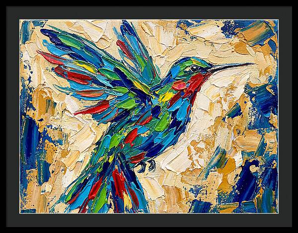 Hummingbird In Vibrant Colors