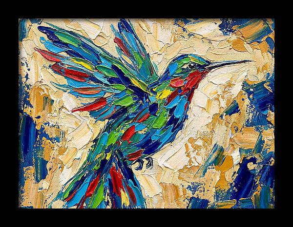 Hummingbird In Vibrant Colors