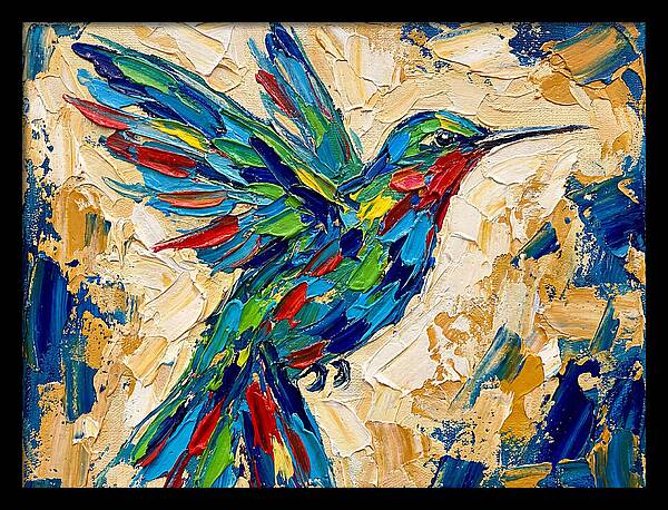 Hummingbird In Vibrant Colors