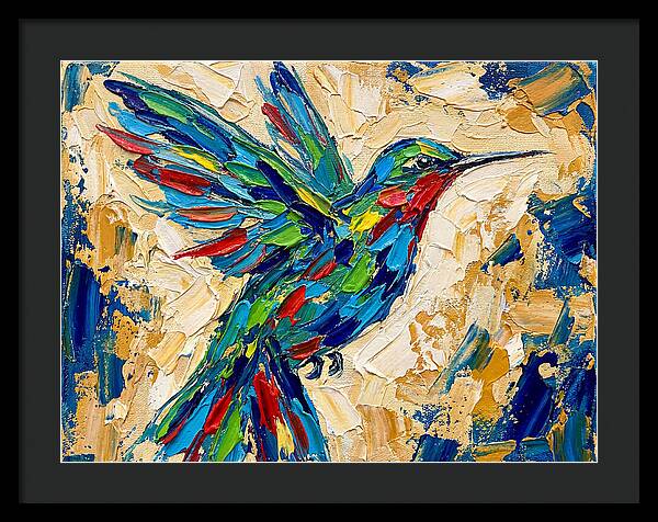 Hummingbird In Vibrant Colors