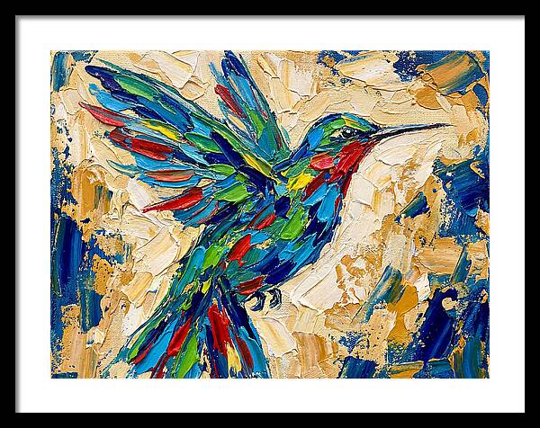 Hummingbird In Vibrant Colors