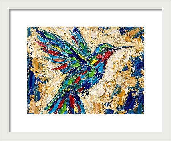 Hummingbird In Vibrant Colors
