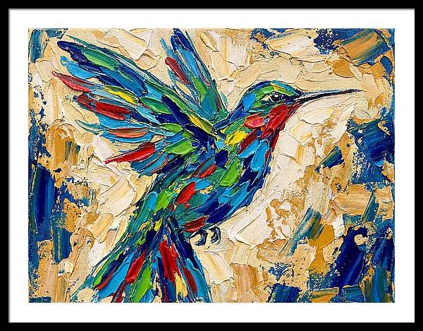 Hummingbird In Vibrant Colors