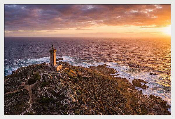 Hunting Island Lighthouse At Sunset