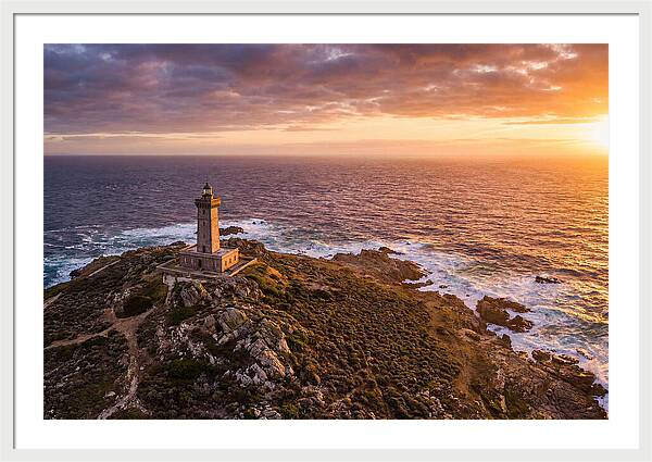 Hunting Island Lighthouse At Sunset