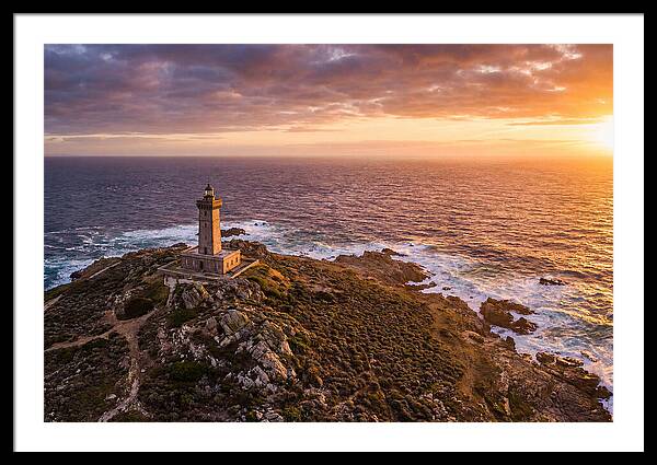 Hunting Island Lighthouse At Sunset
