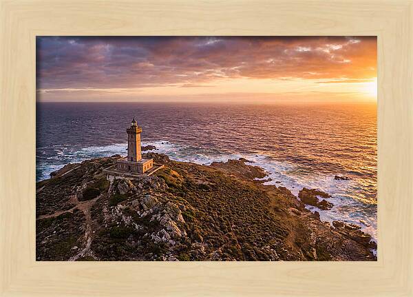Hunting Island Lighthouse At Sunset