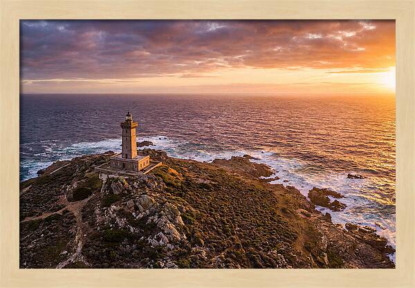 Hunting Island Lighthouse At Sunset