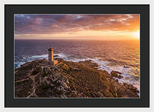Hunting Island Lighthouse At Sunset