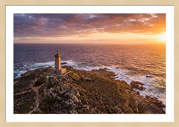 Hunting Island Lighthouse At Sunset