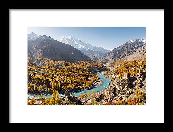 Hunza Valley In Autumn