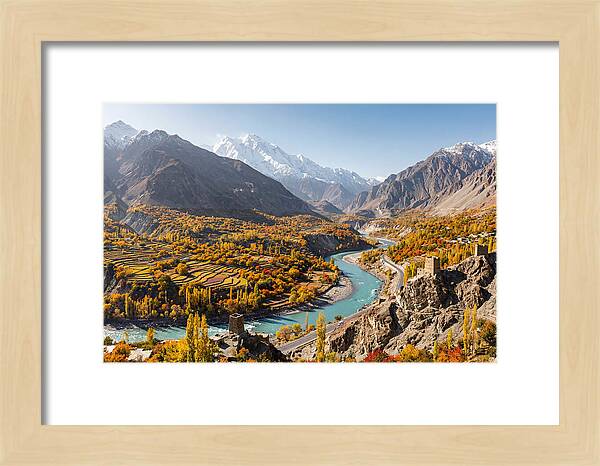Hunza Valley In Autumn